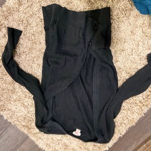 Black boyfriend cardigan